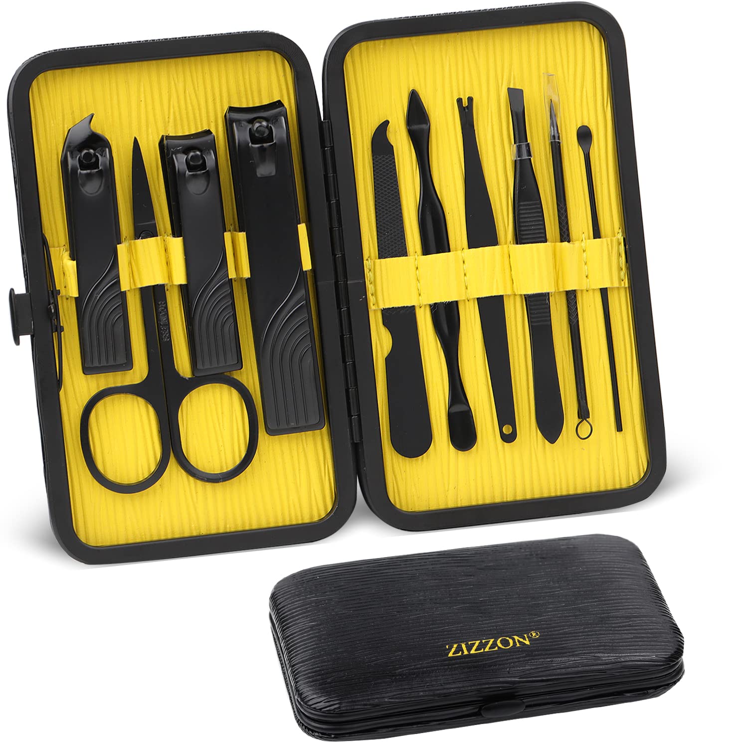 Amazon.com : ZIZZON Travel Mini Manicure set Nail Clipper set 10